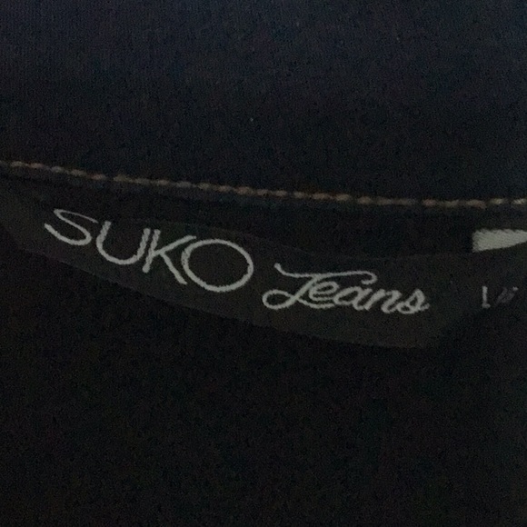 Suko stretch denim jacket size Large - Picture 4 of 6